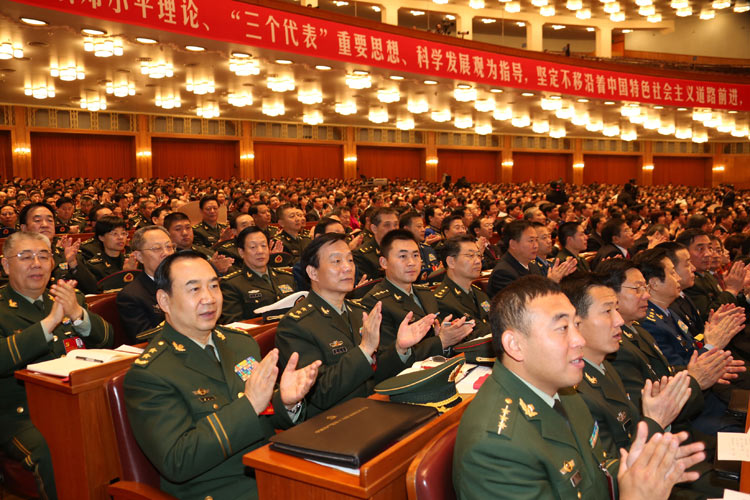 圖：中國共產(chǎn)黨第十八次全國代表大會(huì)閉幕會(huì)在北京人民大會(huì)堂舉行