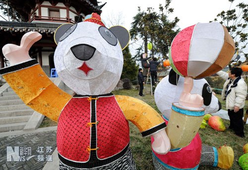 兩岸首度聯(lián)辦春節(jié)秦淮燈會(huì)