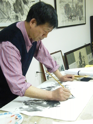 天津畫家田均清作品全國(guó)畫展摘金