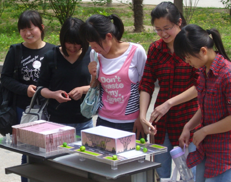 河南大學(xué)舉辦世博會模型展