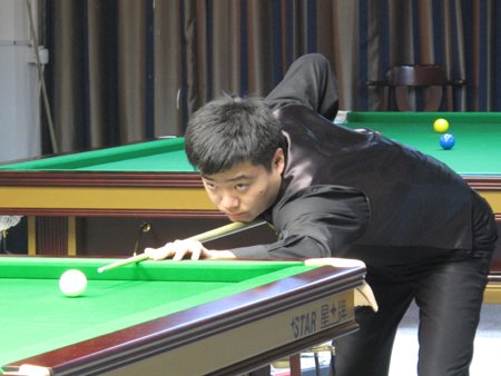 四體會(huì)臺(tái)球開賽 廣東3：0戰(zhàn)勝江蘇