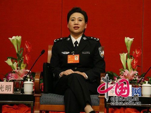 文強情人陳光明提前退休 曾被稱為“重慶警界女杰”圖