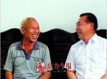 趙作海新居20天建成 河南高院院長登門道歉(圖)