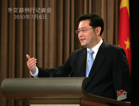 秦剛就美韓黃海軍演、中巴關(guān)系等答問