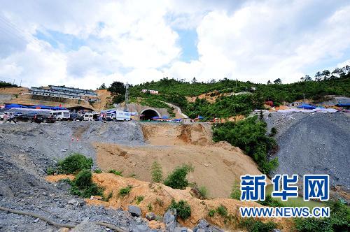 廣西賓陽坍塌事故隧道再次塌方 救援工作受阻