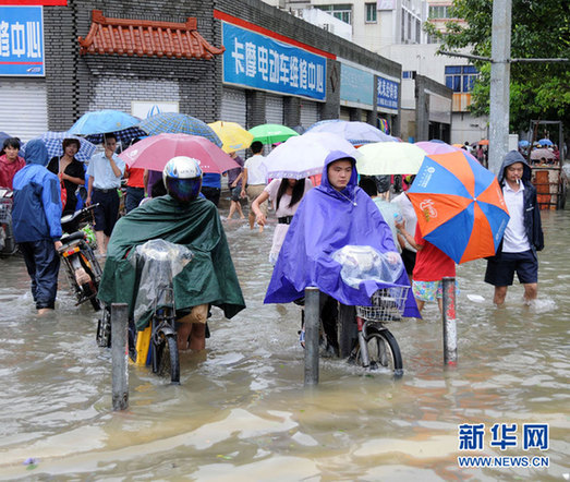 ?？冢撼掷m(xù)降雨造成嚴(yán)重內(nèi)澇(圖)