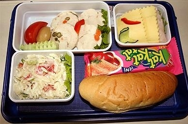 飛機(jī)餐也美味 實(shí)拍各國(guó)航空公司美味飛機(jī)餐