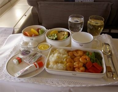 飛機餐也美味 實拍各國航空公司美味飛機餐