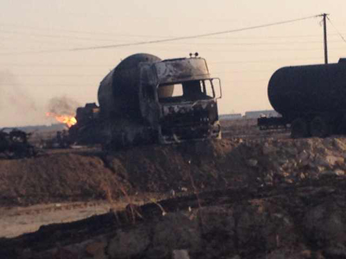 河北黃驊連環(huán)爆炸造成1人受傷、1人失蹤 火勢已被控制