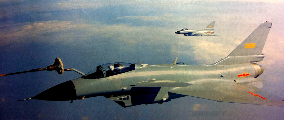 中國作戰(zhàn)飛機(jī)超日俄 排名世界第二僅次于美軍