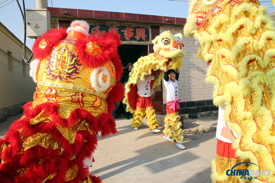 第六屆北京文化志愿者“送福到家”啟動(dòng)儀式