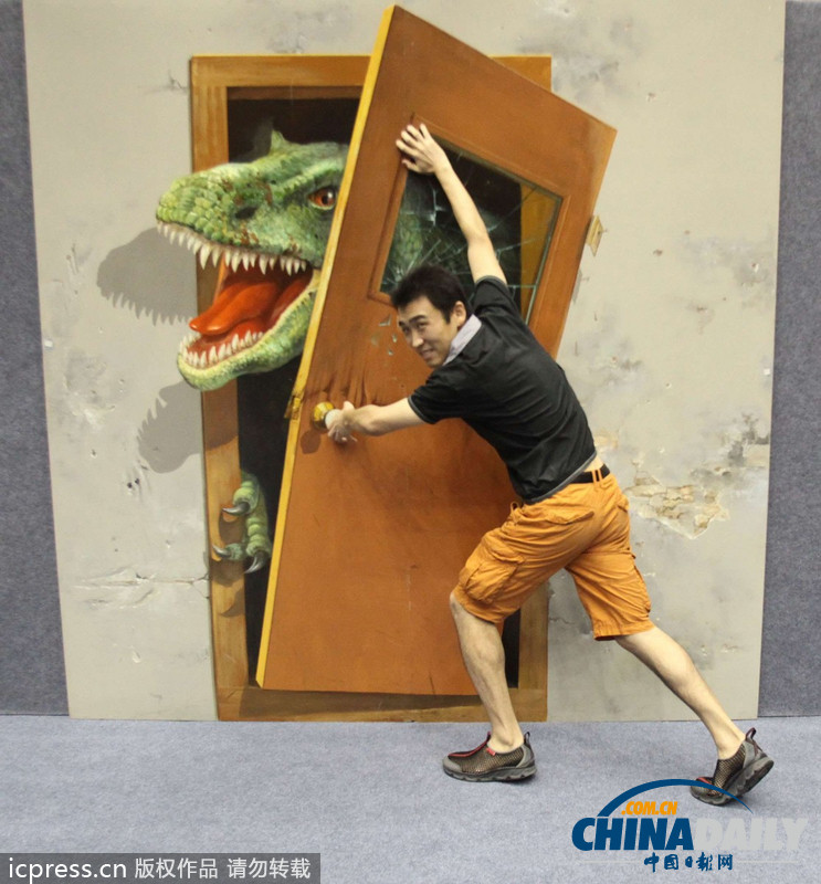 天津首屆國際3D魔幻藝術(shù)展亮相津門