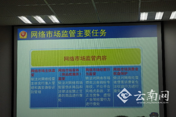 云南省工商局啟用網(wǎng)絡(luò)交易監(jiān)管服務(wù)網(wǎng)