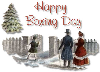 “Boxing Day”。就中文譯名而言，您可以叫它“節(jié)禮日”、“禮盒節(jié)”，或者“拆禮物日”。按英聯(lián)邦傳統(tǒng)風(fēng)俗，在這一天，服務(wù)行業(yè)人員都會(huì)得到小費(fèi)或者老板的獎(jiǎng)勵(lì)。