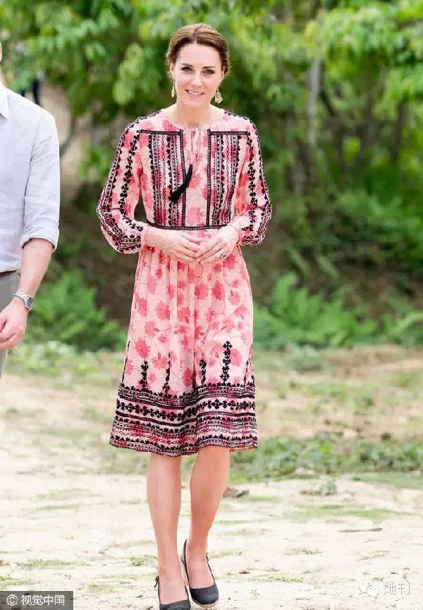 她貴比英女王，卻穿幾百塊的衣服美翻東南亞！