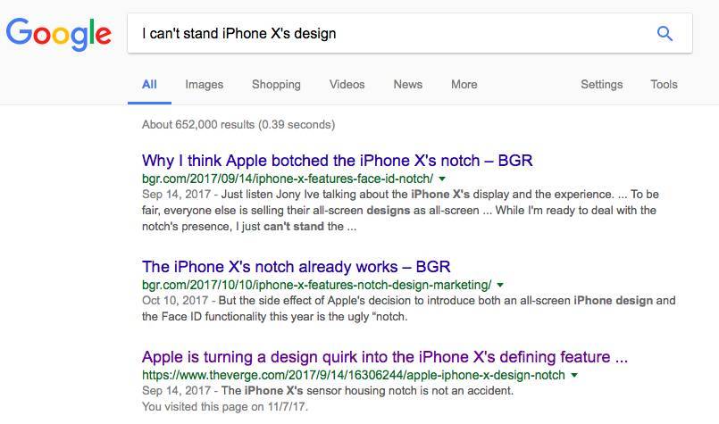 美國人管iPhone X的“齊劉海”叫什么？
