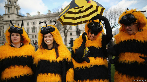 To have a bee in yourbonnet 胡思亂想