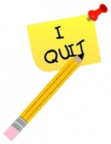 Try to become a quitter 學會放棄
