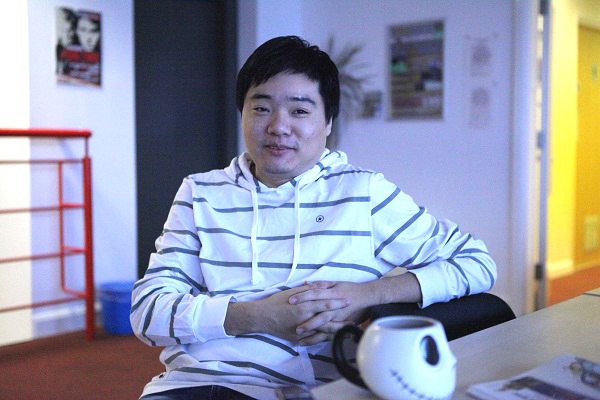 專訪丁俊暉：春節(jié)在比賽中過(guò) 透露個(gè)人小秘密
